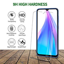 Carica l'immagine nel visualizzatore di Gallery, QHOHQ Vetro Temperato per Xiaomi Redmi Note 8T, [3 Pezzi] [Garanzia a 3 Pezzi