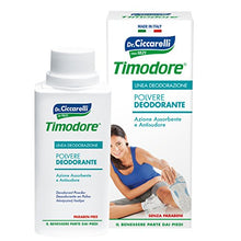 Carica l'immagine nel visualizzatore di Gallery, Timodore Polvere Deodorante, 250 gr 250 g (Confezione da 1)