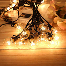 Carica l'immagine nel visualizzatore di Gallery, IREGRO Catena Luminosa Lampadina, 9.5m Stringa di Luci G40 del...