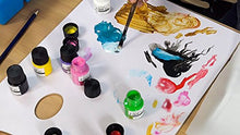 Carica l'immagine nel visualizzatore di Gallery, MONT MARTE Set Colori per Tessuti - 8 pezzi x 20ml - Pitture Permanenti...