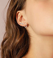 Carica l'immagine nel visualizzatore di Gallery, Milacolato 6 Paia di Qrecchini in Argento Sterling Piccolo 2mm per le Donne... - Ilgrandebazar