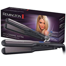 Carica l'immagine nel visualizzatore di Gallery, Remington S5525 Pro-Ceramic Piastra Extra Larga, Nero