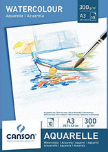 Carica l'immagine nel visualizzatore di Gallery, Canson 200005790 - Blocco carta Acuarela, A3, 300 g/m², 10 fogli, Bianco 1x A3 - Ilgrandebazar