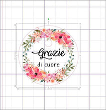 Carica l'immagine nel visualizzatore di Gallery, 50 pezzi, Cartellini Stampati per bomboniera 35 millimetri, bomboniere,... - Ilgrandebazar
