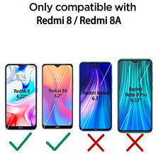 Carica l'immagine nel visualizzatore di Gallery, QHOHQ Vetro Temperato per Xiaomi Redmi 8A,Xiaomi 8, [3 Pezzi] 3 Pezzi