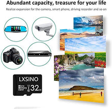 Carica l'immagine nel visualizzatore di Gallery, LXSINO - Scheda di memoria micro SD da 32 GB, classe 10 U1 con 3 x 32 GB.