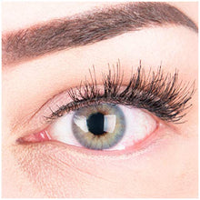 Carica l'immagine nel visualizzatore di Gallery, GLAMLENS Lenti a contatto colorate Rose Blue - azzurre - mensili - con porta...