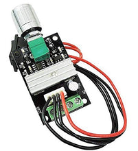 Carica l'immagine nel visualizzatore di Gallery, PIXNOR 6V 12V 24V 28V 3A 80W DC Motor Speed Controller (PWM) velocità Nero