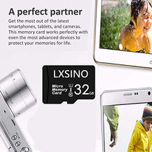 Carica l'immagine nel visualizzatore di Gallery, LXSINO - Scheda di memoria micro SD da 32 GB, classe 10 U1 con 3 x 32 GB.