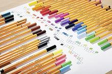Carica l'immagine nel visualizzatore di Gallery, Fineliner - STABILO point 88 - Rollerset con 30 Colori assortiti - Ilgrandebazar