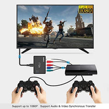 Carica l'immagine nel visualizzatore di Gallery, RGB a HDMI Convertitore, Portta YPbPr Component + R L a / Converter
