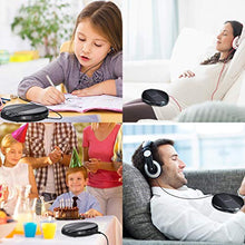 Carica l'immagine nel visualizzatore di Gallery, Gueray Lettore CD Portatili con Cuffia HiFi Portatile