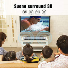 Carica l'immagine nel visualizzatore di Gallery, VersionTECH. Soundbar 2.0 Canali, Altoparlante Hi-Fi Suono Surround 3D,...