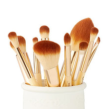 Carica l'immagine nel visualizzatore di Gallery, Jessup T143 - Set di pennelli da trucco in bambù, per definire il viso,...