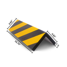 Carica l'immagine nel visualizzatore di Gallery, Bewave - Paraspigoli per garage e parcheggio in Guardie d'angolo, Giallo&amp;Nero - Ilgrandebazar