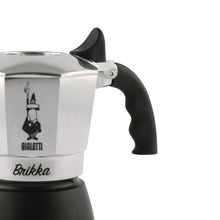 Carica l'immagine nel visualizzatore di Gallery, Bialetti New Brikka 2Tz Moka Brikka, 2 Tazze, Acciaio Nero - Ilgrandebazar