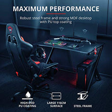 Carica l'immagine nel visualizzatore di Gallery, Trust GXT 711 Dominus Scrivania Gaming Ergonomica, con Sistema di Gestione...