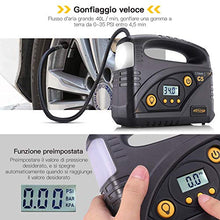 Carica l'immagine nel visualizzatore di Gallery, AUTLEAD C5 Compressore Portatile Per Auto, 12V 40L/M, Mini Pompa Elettrica...
