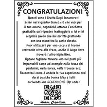 Carica l'immagine nel visualizzatore di Gallery, Gratta E Vinci Personalizzato Degli Innamorati Horus Creations Ti Amo Perché - Ilgrandebazar