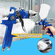 Carica l'immagine nel visualizzatore di Gallery, Pistola Per Verniciare A Spruzzo 1.4mm Ugello 600cc HVLP Aerografo pistola...