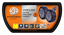 Carica l'immagine nel visualizzatore di Gallery, Kremer 195 Catene da Neve, 9 mm, Gruppo: 8 - Ilgrandebazar