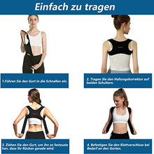 Carica l'immagine nel visualizzatore di Gallery, RIRGI Correttore di Postura Spalle Schiena Supporto, Fascia Traspirante L - Ilgrandebazar