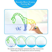 Carica l'immagine nel visualizzatore di Gallery, BelleStyle Doodle Tappeto, 4 Colori Magico Acqua Disegno M, 80cm x 60cm - Ilgrandebazar