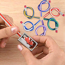 Carica l'immagine nel visualizzatore di Gallery, Pieghevoli Matite Flessibili e Gomme Emoji Set 48PZ - Matita... - Ilgrandebazar