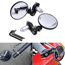 Carica l'immagine nel visualizzatore di Gallery, KATUR Specchietto retrovisore per Moto 7/8in 22mm Maniglia Tonda Bar... - Ilgrandebazar