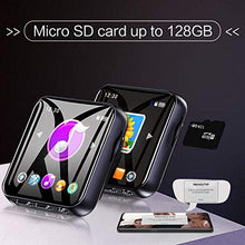 Carica l'immagine nel visualizzatore di Gallery, Lettore MP3 Bluetooth 4.2, 16 GB lettore de Full Touch Schermo con Black