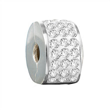 Carica l'immagine nel visualizzatore di Gallery, Andante-Stones Perlina distanziatore Bead Clip Stopper in argento massiccio... - Ilgrandebazar