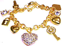 Carica l'immagine nel visualizzatore di Gallery, FIA MONETTI Bracciale - oro - braccialetto di fascino - in confezione... - Ilgrandebazar