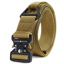 Carica l'immagine nel visualizzatore di Gallery, Fairwin tattico cintura, cinghia in stile militare Riggers web cintura con...