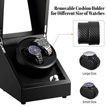 Carica l'immagine nel visualizzatore di Gallery, Watch winder Scatola orologio a carica automatica con Velocità regolabile... - Ilgrandebazar