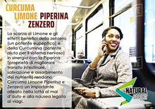Carica l'immagine nel visualizzatore di Gallery, Curcuma e Piperiana Plus zenzero limone vitamina C- 130 cpr-Antiossidante...