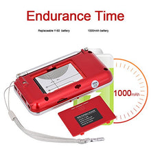 Carica l'immagine nel visualizzatore di Gallery, docooler Mini FM Portatile Radio Altoparlanti con Display LCD Supporto Rosso