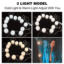 Carica l'immagine nel visualizzatore di Gallery, Luci da Specchio - LED Stile Hollywood per Trucco,12 Lampadine...