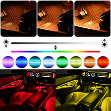 Carica l'immagine nel visualizzatore di Gallery, Illuminazione LED per interni –Trongle lampada auto, 48LED, striscia di...