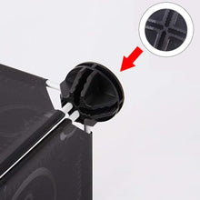 Carica l'immagine nel visualizzatore di Gallery, Wandic - Set di 72 connettori in plastica per armadio modulare a cubi,... - Ilgrandebazar