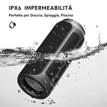 Carica l'immagine nel visualizzatore di Gallery, Zamkol Cassa Bluetooth 5.0, 30W HD Stereo Altoparlante Portatile con Nero