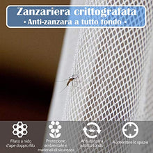Carica l'immagine nel visualizzatore di Gallery, Faburo Zanzariera Quadrata 220x200x200 per interni ed esterni colore bianco