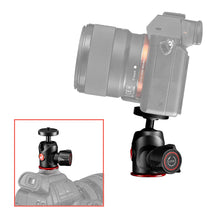 Carica l'immagine nel visualizzatore di Gallery, Manfrotto MH492LCD-BH 492 Testa a Sfera con Base a Slitta, Nero - Ilgrandebazar