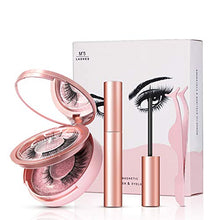Carica l'immagine nel visualizzatore di Gallery, Ciglia Magnetiche, eroaddict finte 3D naturali eyeliner magnetico con...