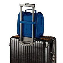 Carica l'immagine nel visualizzatore di Gallery, KRONIFY Beauty Case da Viaggio donna Grande con Specchio per Donna e Uomo Blu - Ilgrandebazar