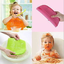 Carica l'immagine nel visualizzatore di Gallery, Tomkity Bavaglini Impermeabile in Silicone 3pz In con Cucchiaino