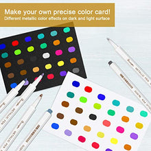 Carica l'immagine nel visualizzatore di Gallery, RATEL Pennarelli Metallici 30 Colori Brillanti Metallic Penne 2 32 penne