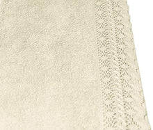 Carica l'immagine nel visualizzatore di Gallery, KISENE' Set Bagno Asciugamani 1+1 Spugna di Cotone 100% 1 Asciugamano Ecru - Ilgrandebazar
