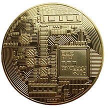 Carica l'immagine nel visualizzatore di Gallery, HS Bitcoin - Moneta da Collezione in Vero Oro 24 carati, con Custodia...