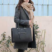 Carica l'immagine nel visualizzatore di Gallery, David Jones - Borsa a Mano Donna Lavoro Grande Capacità - Tote Shopper Blu