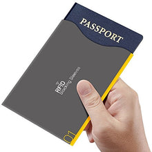 Carica l'immagine nel visualizzatore di Gallery, Protezione RFID, Aerb 16-Pack RFID blocco carta di Credito/Debito e Grigio
